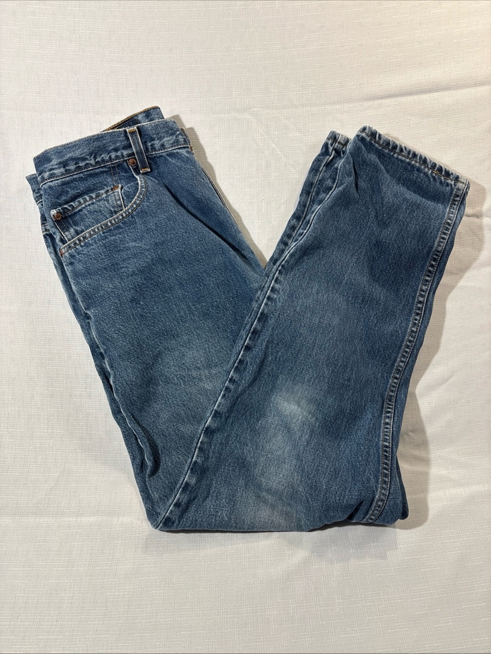 Levi’s 560 Jeans Men 34/34 Loose Fit Tapered Leg Medium Wash Blue Denim